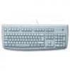 Keyboard Classic Logitech Plus PS/2 ( White )